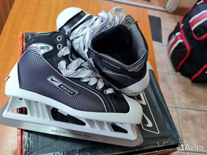 Коньки вратарские Bauer Supreme One75 SR 9D