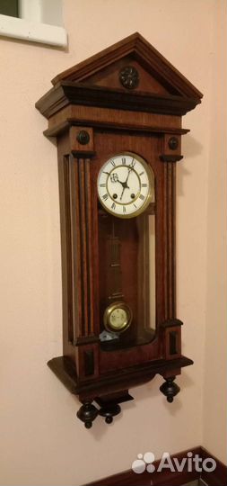 Старинные настенные часы Lenzkirch