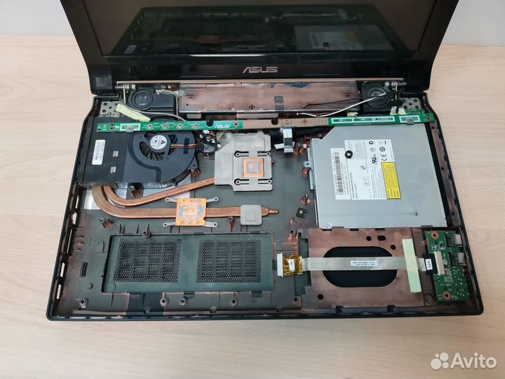 Ноутбук Asus N53S разбор по частям