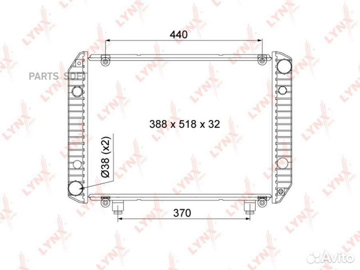 Радиатор газ 3102