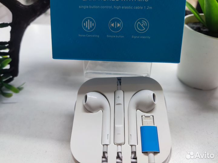 Проводные наушники с Lightning DR-10