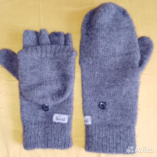 Перчатки женские кожаные