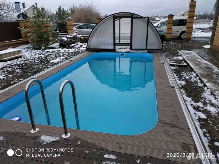 Бассейн из полипропилена