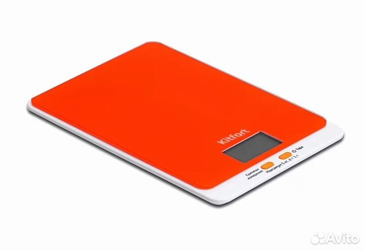 Кухонные весы Kitfort кт-803-5, оранжевые