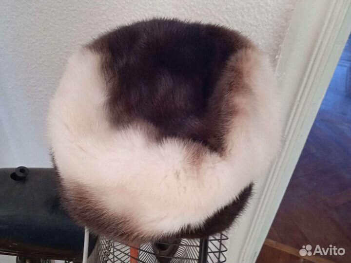 Берет из меха норки