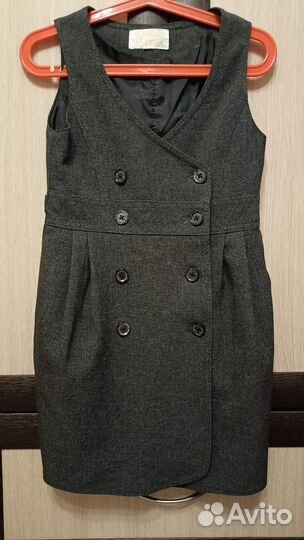 Школьная форма для девочки 128 134 серая