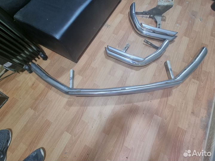 Защита переднего бампера toyota land cruiser 200