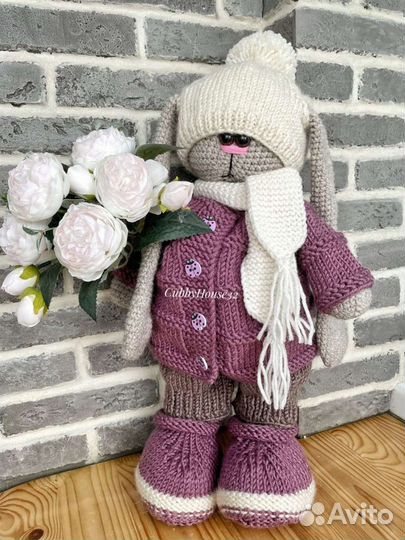 Заяц тильда ручная работа