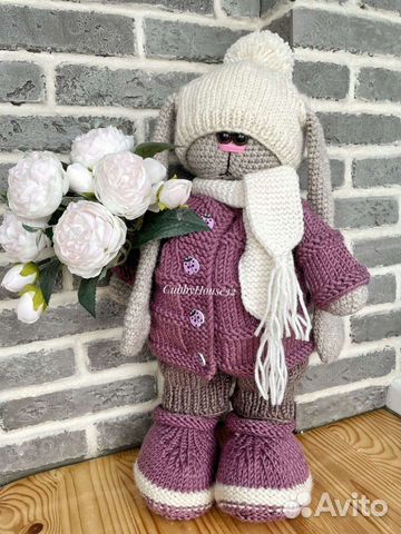 Заяц тильда ручная работа