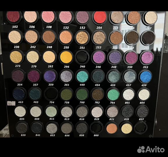 Тени для век