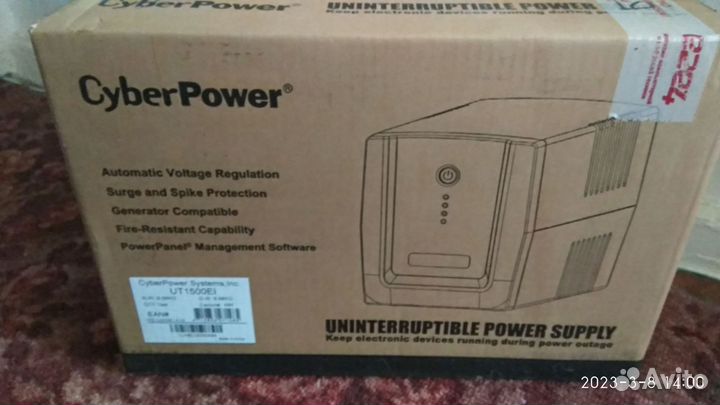 Бесперебойник Ибп CyberPower UT1500EI(новый)