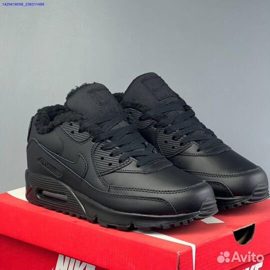 Кроссовки Nike Air Max 90 (с мехом) (Арт.72614)