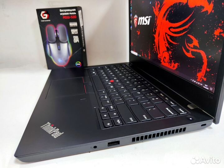 Мощный Thinkpad ryzen 5pro-12потоков,16gb,ips