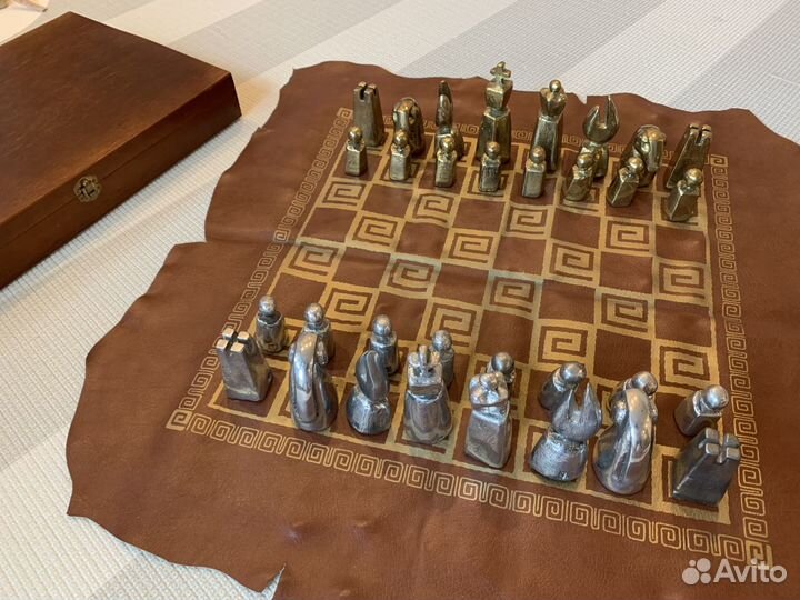 Шахматы металлические