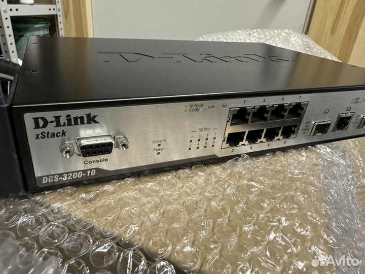 Коммутатор d-link dgs-3200-10