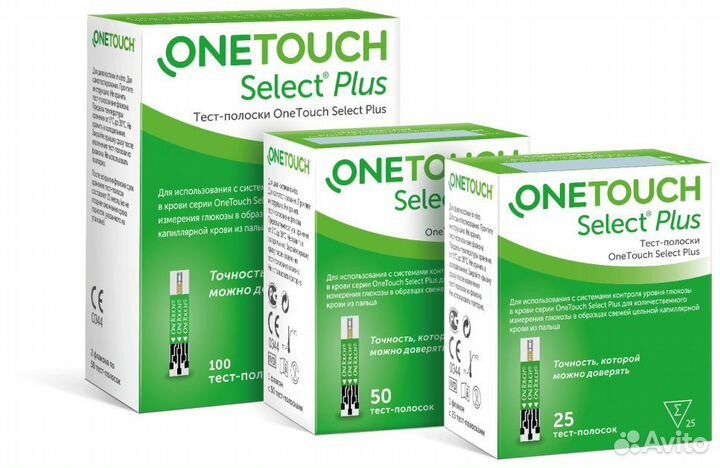 Тест-полоски OneTouch Select Plus