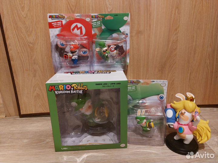 Mario rabbis фигурки, новые и не очень