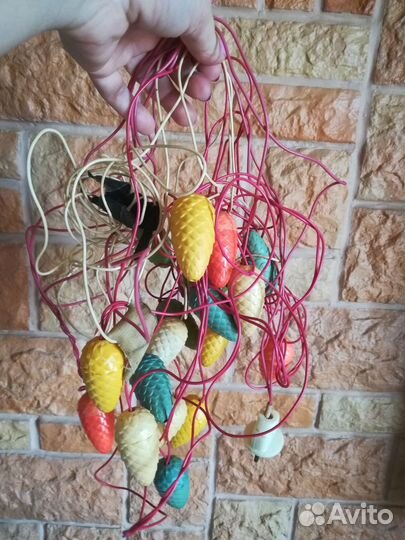 Гирлянда Шишки СССР