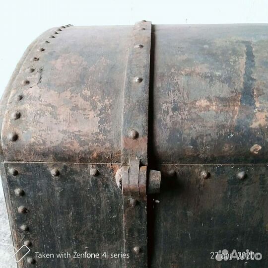 Сундук старинный кованый XIX в