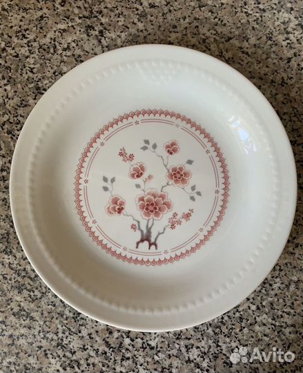 Блюдо овальное и круглое гдр