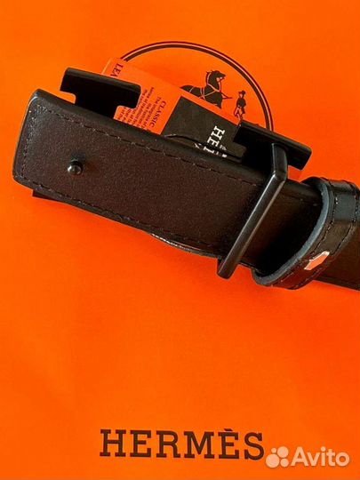 Мужской кожаный ремень