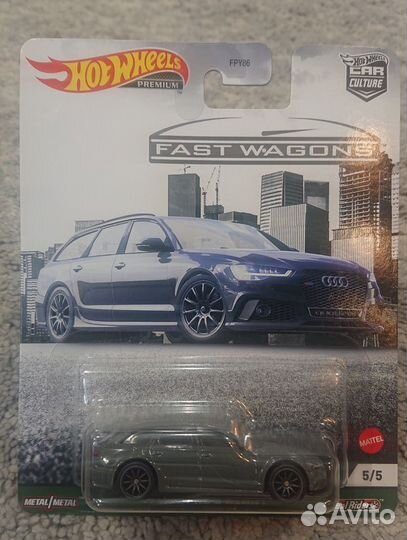 Hot Wheels 17 Audi RS6 Avant