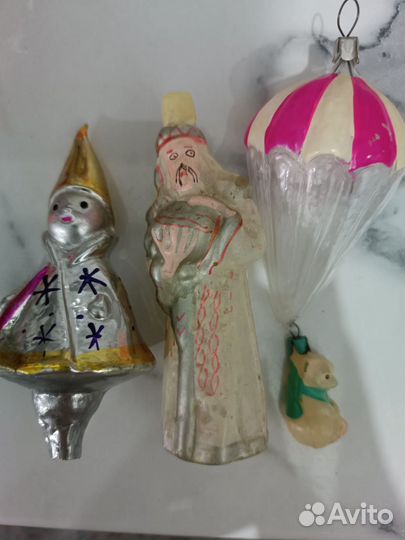 Елочные игрушки СССР