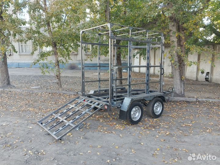 Прицеп коневоз (скотовоз). Новый с документами