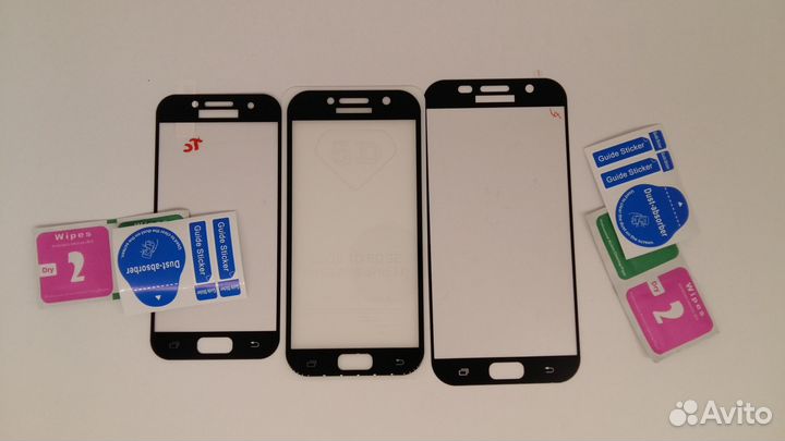 Защитное стекло samsung 3шт