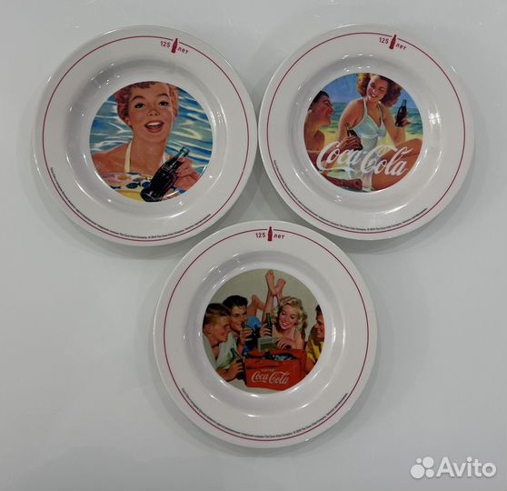 Тарелки Кока Кола