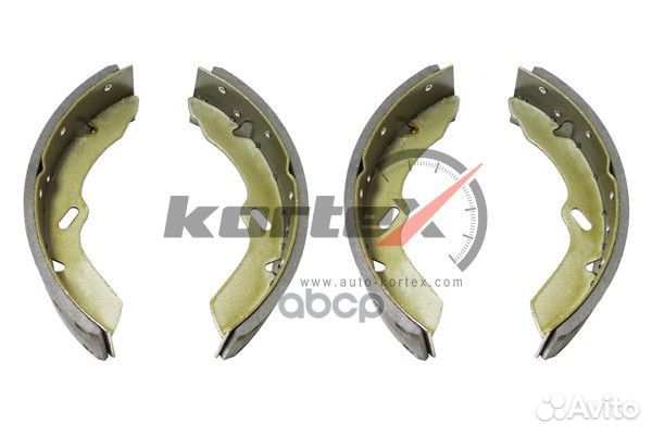 Колодки торм.бараб.задн.(к/кт) KS004STD kortex