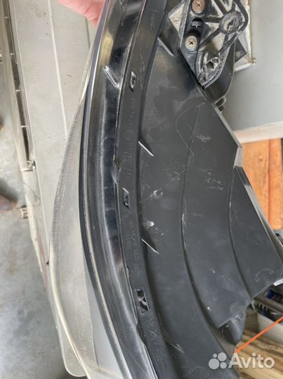 Левая фара на hyundai solaris 1