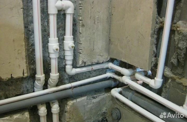 Сантехник. Услуги сантехника. Замена труб