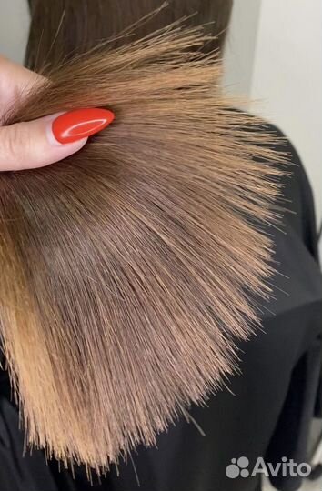 Полировка волос насадкой 
