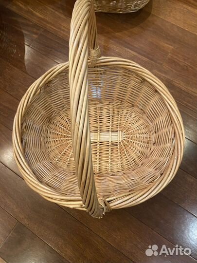 Корзина плетеная