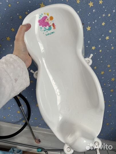 Стульчик и горка для купания