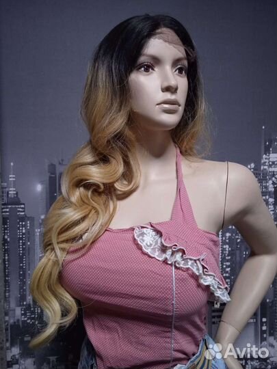 Парик Омбре Блонд