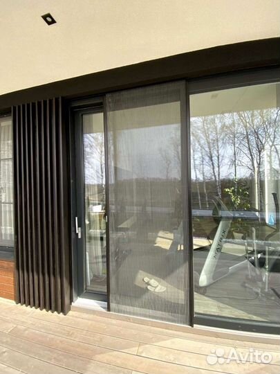 Москитная сетка гармошка