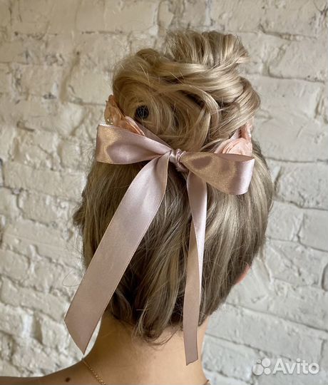 Лента для волос ручной работы