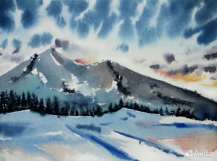 Акварельные картины