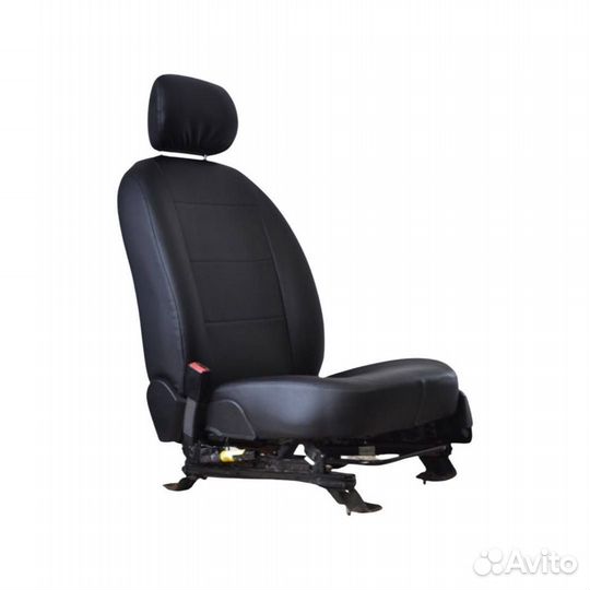 Авточехлы из экокожи для Hyundai Solaris 1