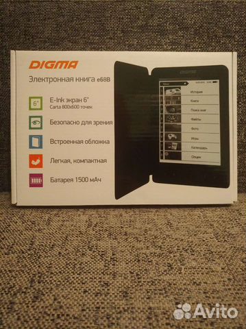 Электронная книга Digma e68B купить в Санкт-Петербурге | Электроника ...
