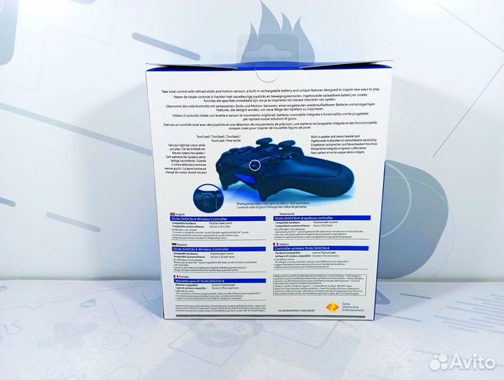 Геймпад PS 4 беспроводной новый Чёрная сталь
