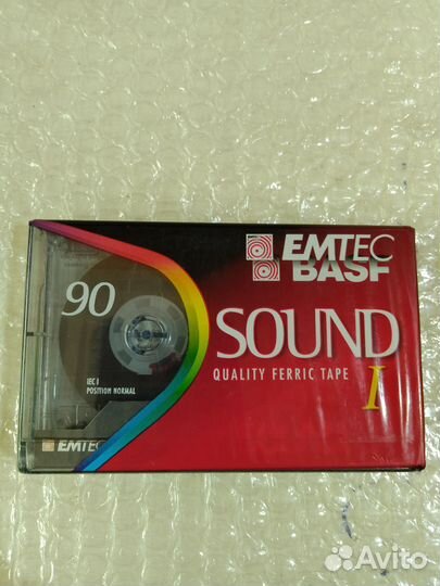 Аудиокассета emtec basf 90