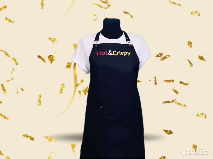 Фартук для кафе с логотипом