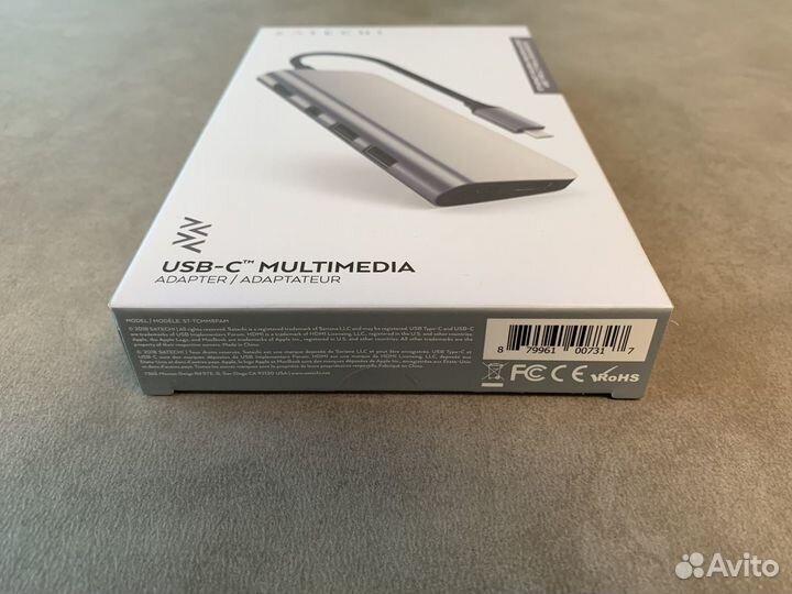 Док-Станция Хаб Satechi USB-C Multimedia новый