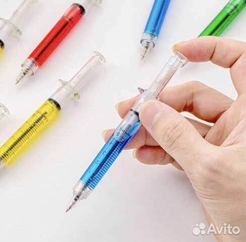 Шариковая Ручка шприц