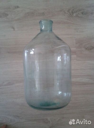 Бутыль 10 литров стекло