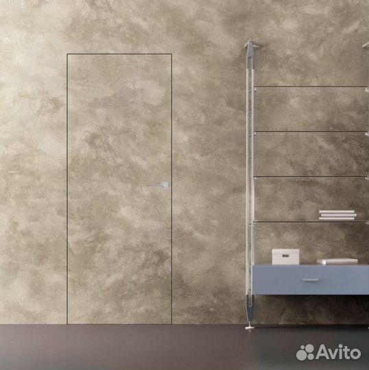 Дверь скрытая под отделку