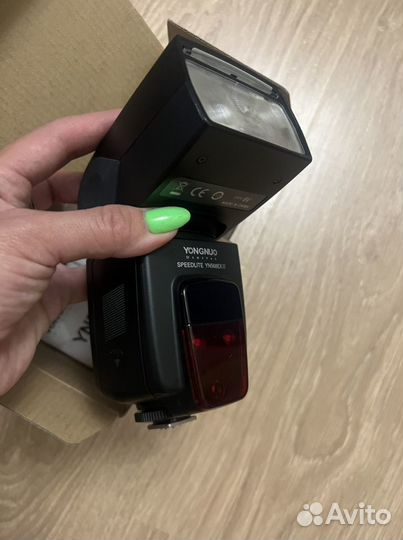 Вспышка yongnuo speedlite 568 ex II